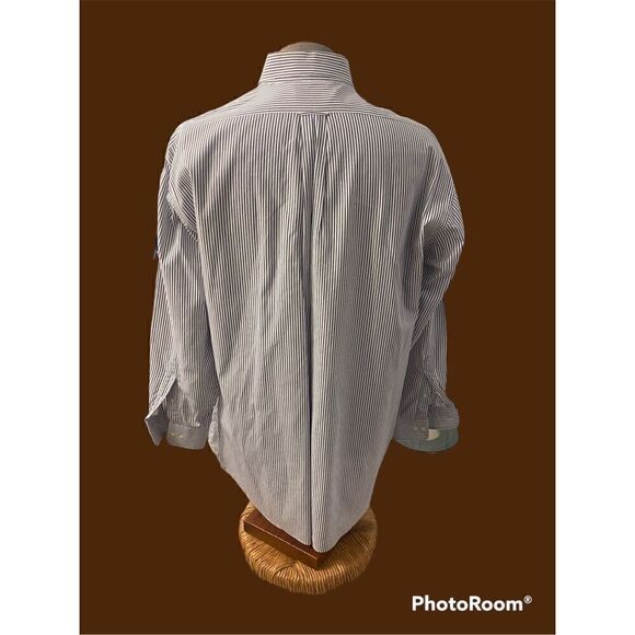 Disney Men’s Button Down Stripe Shirt.  Size XL.  Mickey Mouse Disneyworld - Picture 2 of 7